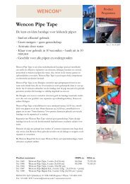 Wencon Pipe Tape - Repair Management Nederland BV