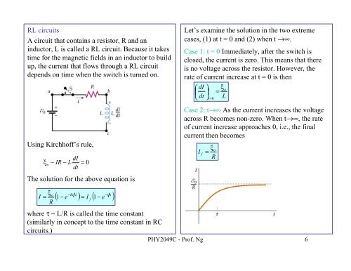 Chapter 30 - Magnetic Induction - FSU Physics Department