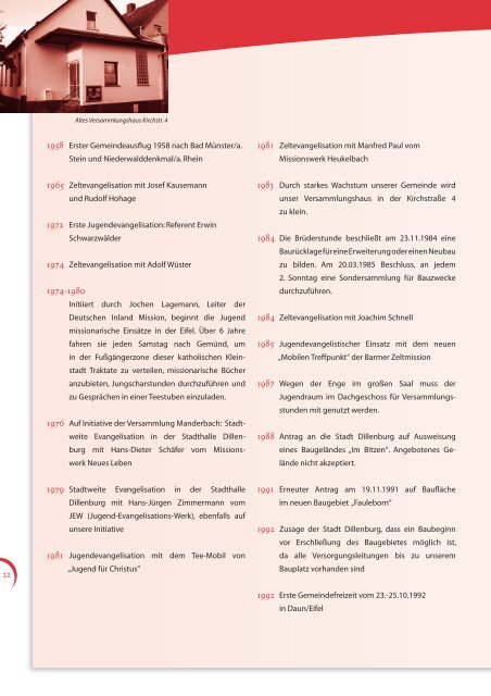 Festschrift - Christliche Versammlung Manderbach