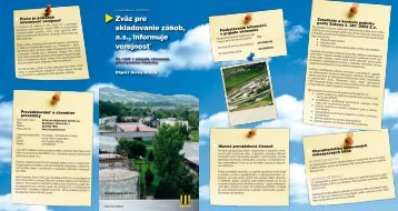 Horný Hričov (pdf, 1.9 MB) - Slovnaft