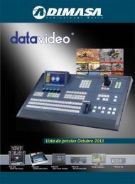 se-500 switcher, handcarry, mobile video studio - Dimasa