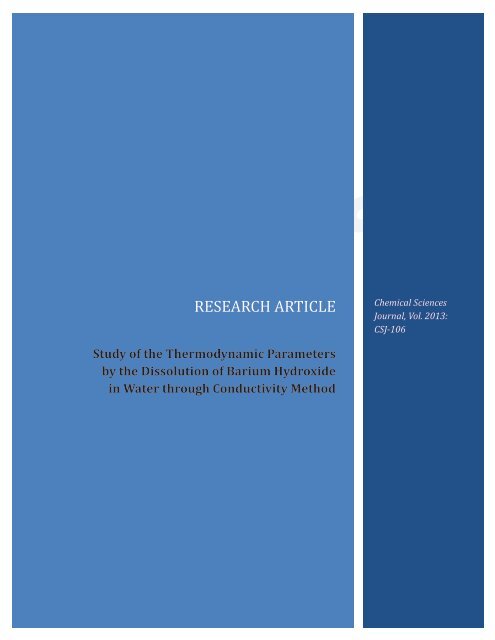 RESEARCH ARTICLE - AstonJournals