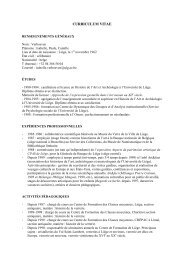 Curriculum vitae de Isabelle Verhoeven (PDF) - Histoire de l'art et ...