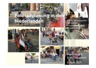 Fahrradplanung in den Niederlanden - Fahrradakademie