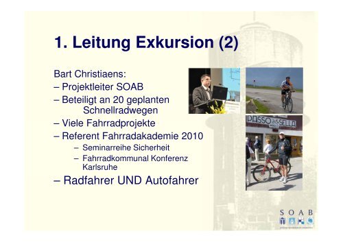 Fahrradplanung in den Niederlanden - Fahrradakademie