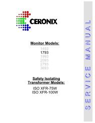 Ceronix Service Manual 03.02