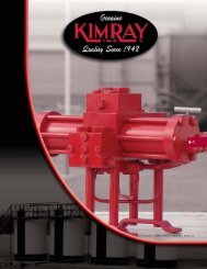 Glycol Pumps - Home | Kimray Mobile