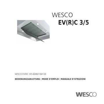 Mode d'emploi - Wesco