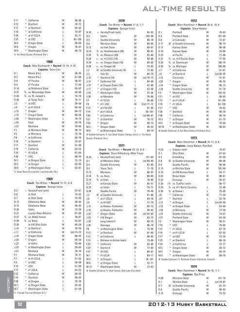 Record Book - GoHuskies.com