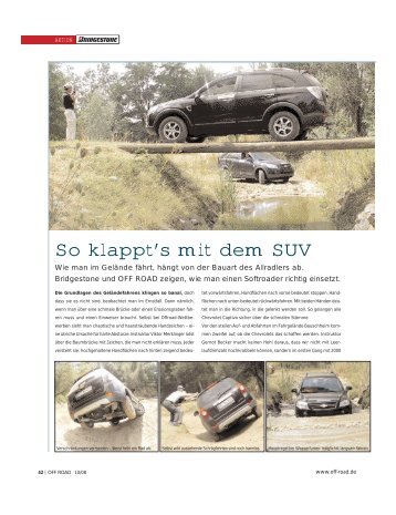 So klappt's mit dem SUV