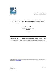 CIVIL AVIATION ADVISORY PUBLICATION CAAP 5 RVSM