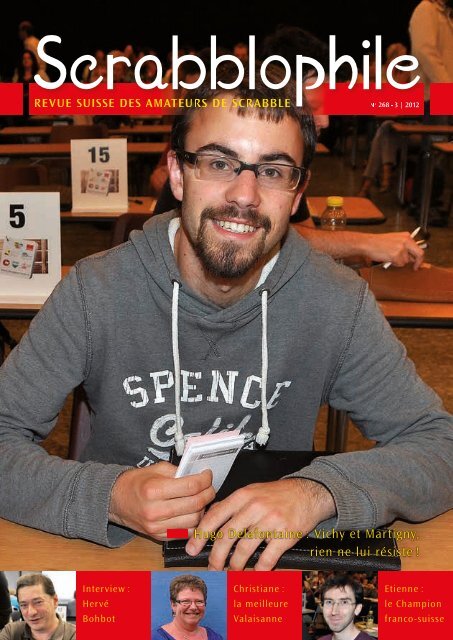 268 - FÃ©dÃ©ration Suisse de Scrabble