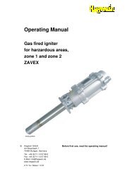 Operating Manual - SES Combustion AB