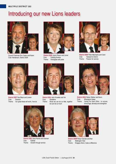 Introducing the International President 2012-2013 - Lions Clubs ...