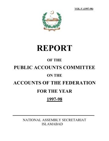 1997-98 .pdf - National Assembly of Pakistan