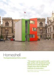 Homeshell (PDF, 173 KB) - Rogers Stirk Harbour + Partners