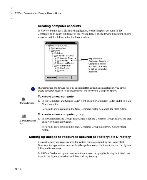 RSView Supervisory Edition Installation Guide