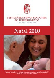 Natal 2010 - Misioneros Siervos de los Pobres del Tercer Mundo