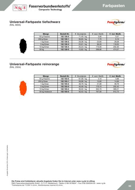 Epoxydharze - R&G Wiki - R&G Faserverbundwerkstoffe GmbH