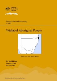 Widjabul Aboriginal People - National Native Title Tribunal