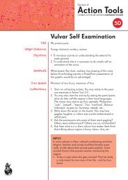 05D – Vulvar Self Examination - CARAM Asia