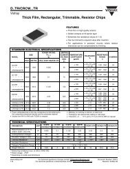 Thick film trimmable resistor chip - dieet