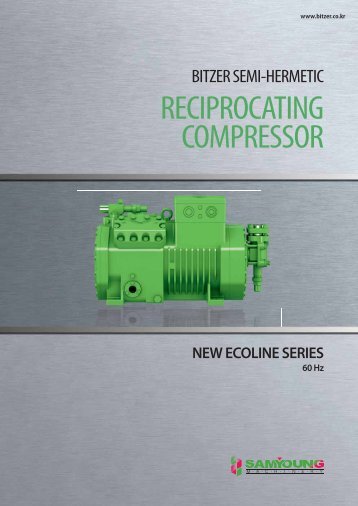 RECIPROCATING COMPRESSOR - ì¼ìì¢í©ê¸°ê¸°