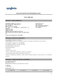 SYNGENTA MSDS TILT 250 CE