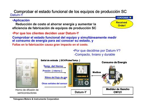 Comprobar el estado funcional de los equipos de producción SC