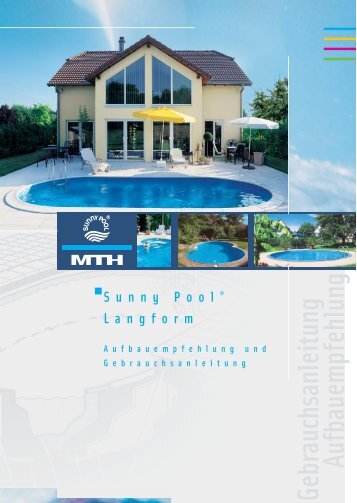 SUNNY POOL® Ovalformbecken Aufbauanleitung - MTH-Moderne ...