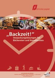 „Backzeit!“ - Jahncke Papier GmbH