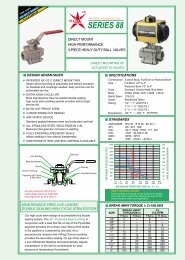 Series 88 Three-Piece Fire Safe Ball Valves - Process Valve ...