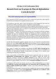 Avis_CGT_Projet de refondation.pdf - CGT AFPA