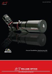 Ferrari ZenithStar Anniversary Ed. - William Optics