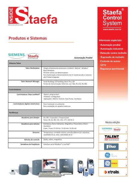 Staefa Control System