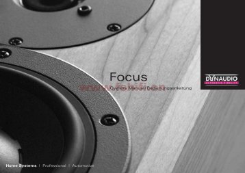 Dynaudio FOCUS