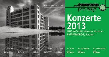 pro nota°-Konzerte 2013.pdf - Nordhorn