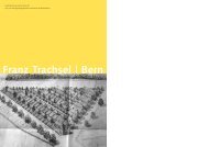 Franz Trachsel | Bern - Trachsel Steiner + Partner AG