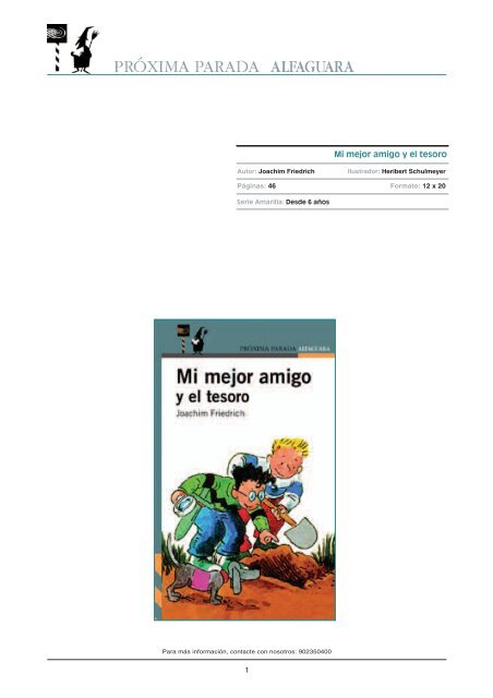 Mi mejor amigo y el tesoro - Alfaguara Infantil