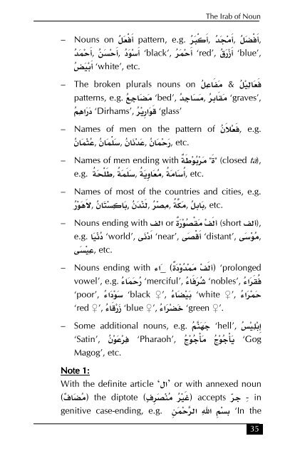 Essentials of Arabic Grammar - Asim Iqbal 2nd Islamic Downloads