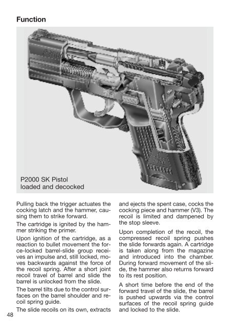 Pistole P2000 SK P2000 SK Pistol - Waffen Braun