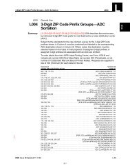 DMM L004 3-Digit ZIP Code Prefix Groups for ADC Sortation