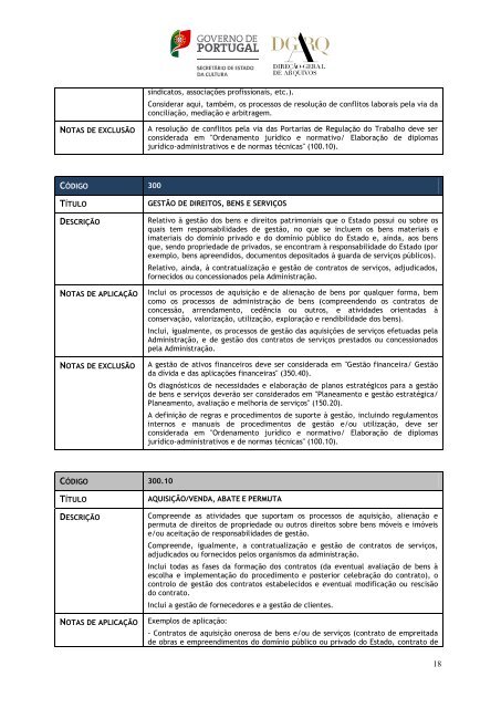 MACROESTRUTURA FUNCIONAL (MEF) - Direção-Geral de Arquivos