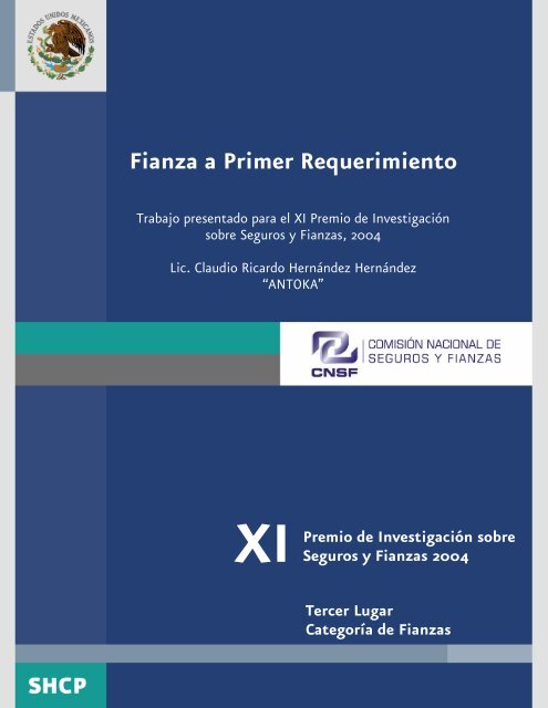 Fianza a Primer Requerimiento - CNSF