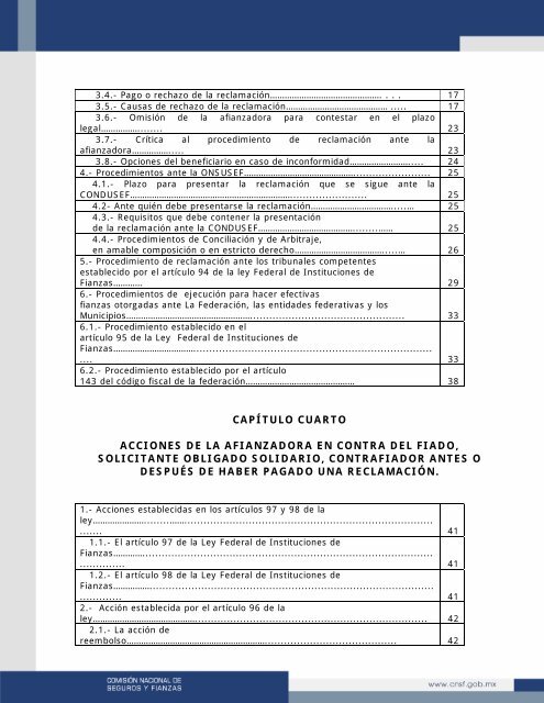 Fianza a Primer Requerimiento - CNSF