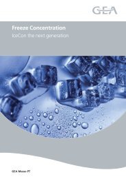 Freeze Concentration - GEA Messo PT