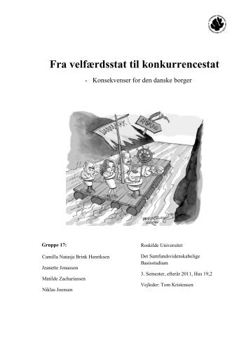 Fra velfÃƒÂ¦rdsstat til konkurrencestat - Roskilde Universitet
