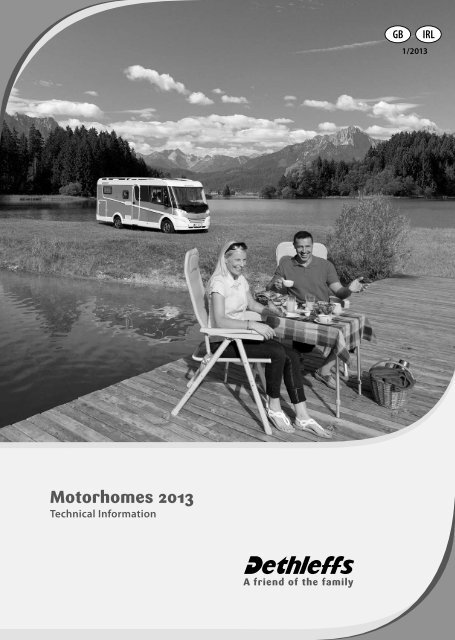 Technical Information Motorhomes 2013 (4,3 MB) - Dethleffs