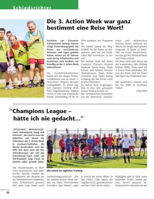 Download Nr.25 (PDF) - Fussball Camps