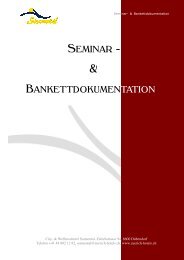 Seminar- & Bankettdokumentation
